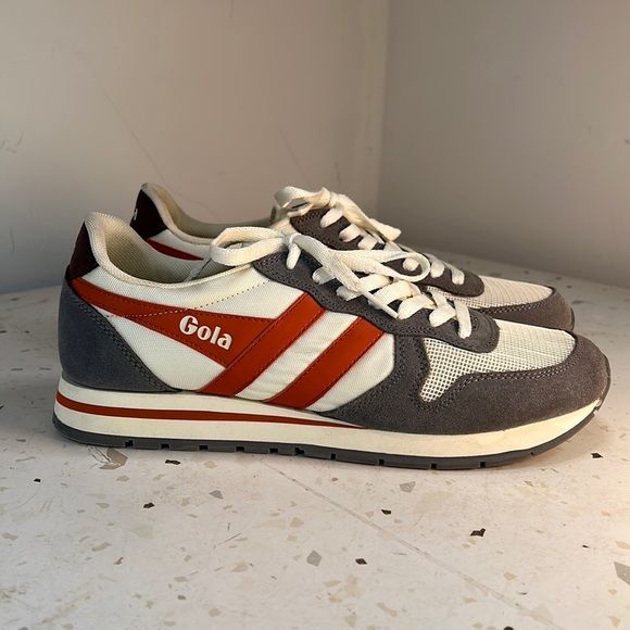 Gola Other - Gola Classics Men's Daytona Sneakers Off White/Ash/Moody Orange